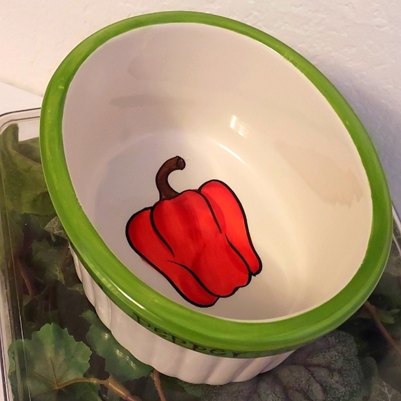 Certified International 4 Pepper Casserole Dishes by Judy Phipps - Picture 7 of 13